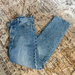 Levi's Light Blue Straight Jeans